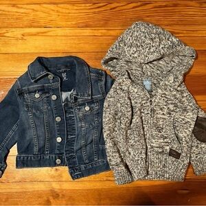 Gap jacket and sweater